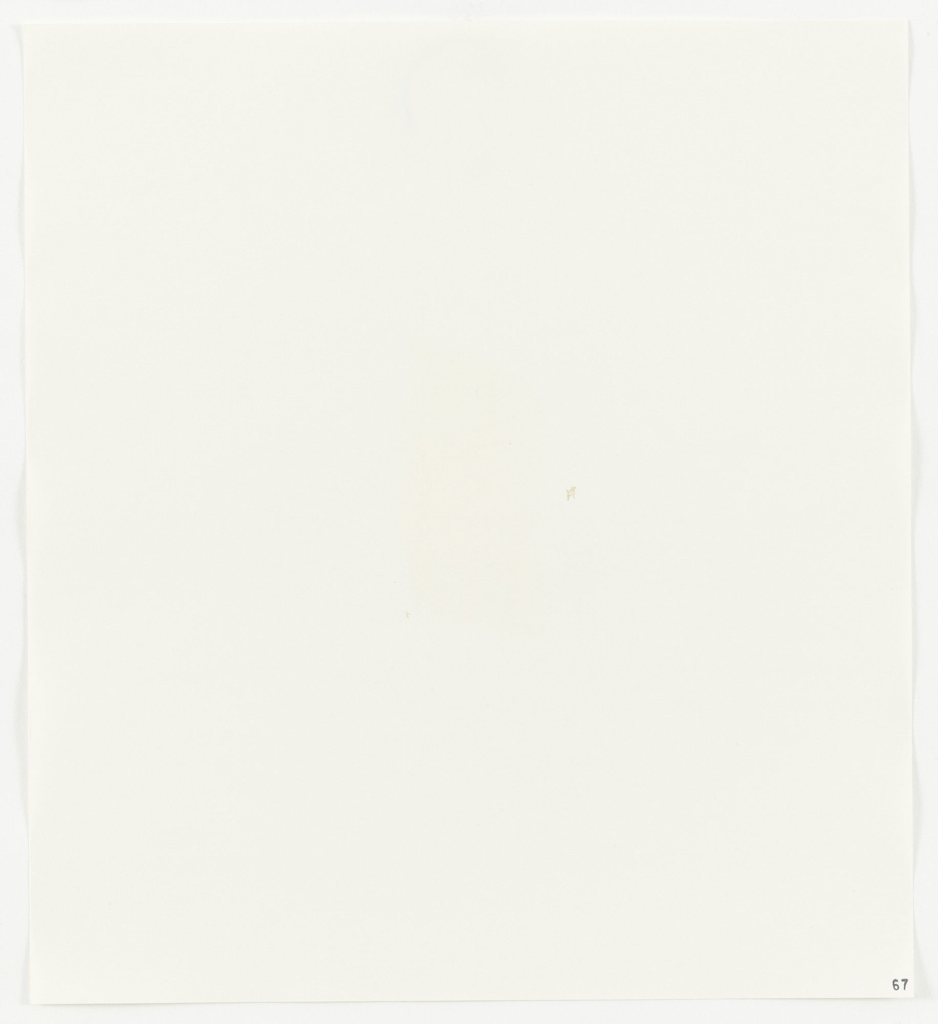 Edward Ruscha. Cocoa Butter (Hershey's) from Stains