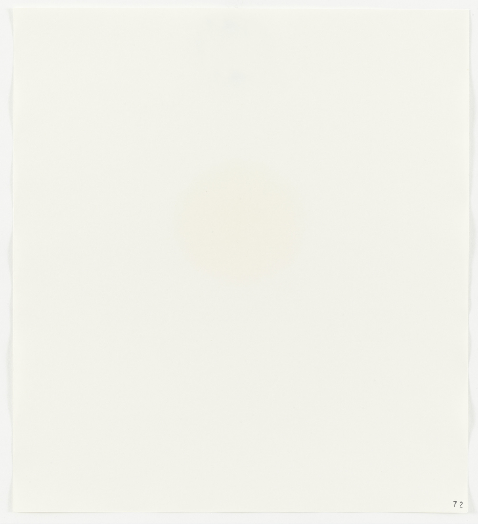 Edward Ruscha. Motor Oil (Texaco 30W-HD) from Stains