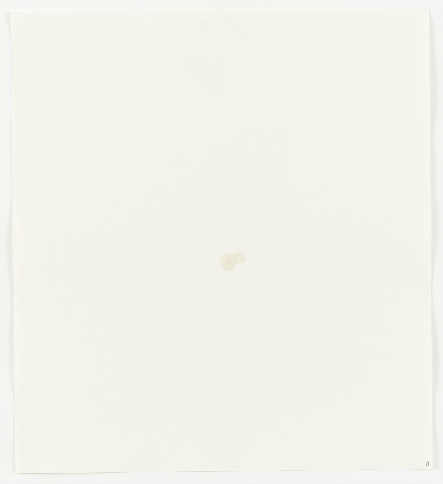 Edward Ruscha. Candlewax (Halo) from Stains