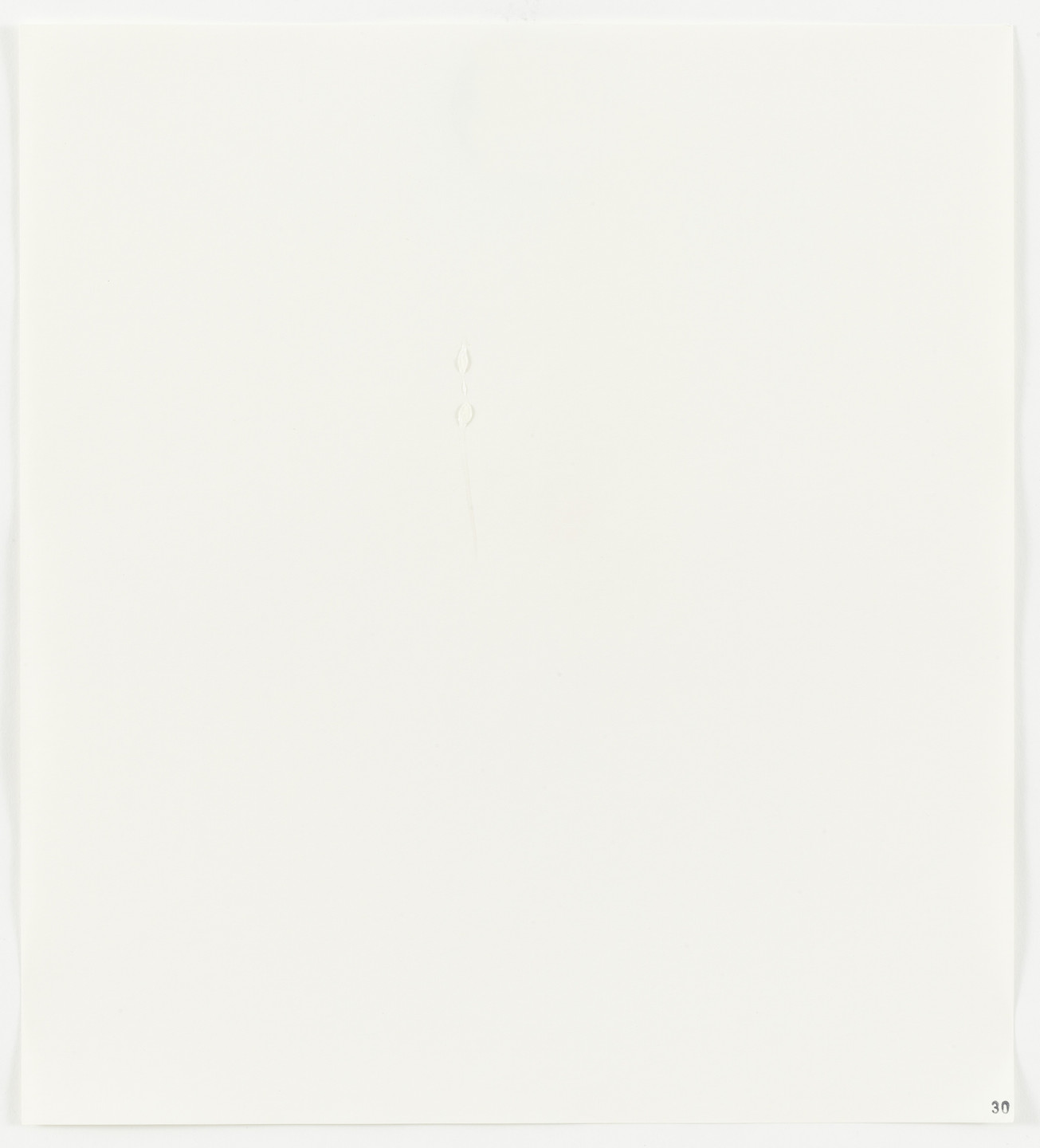 Edward Ruscha. Glue (Wilhold Glu-bird) from Stain. 1969