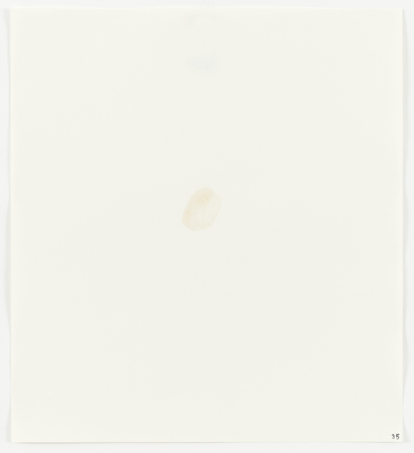 Edward Ruscha. Lacquer (Pactra clear) from Stains. 1969