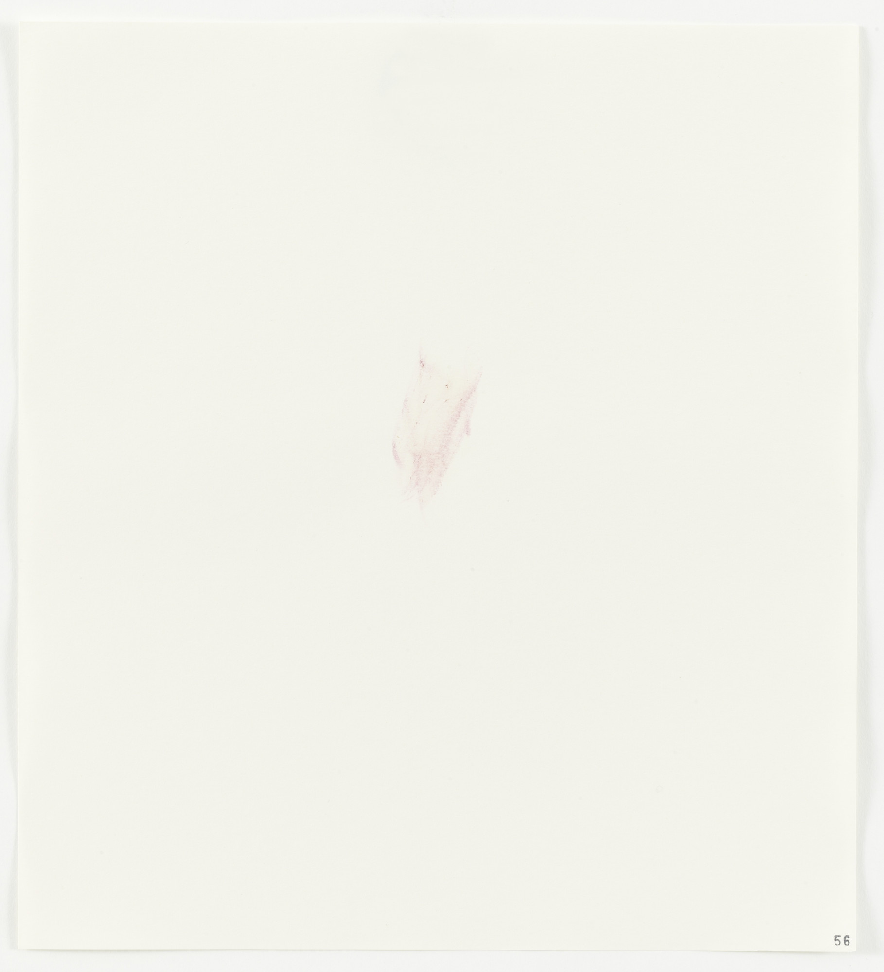 Edward Ruscha. Radish (Red) from Stains