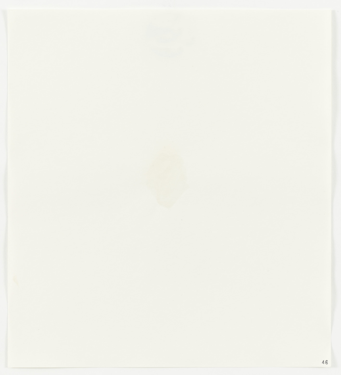Edward Ruscha. Egg White from Stains. 1969