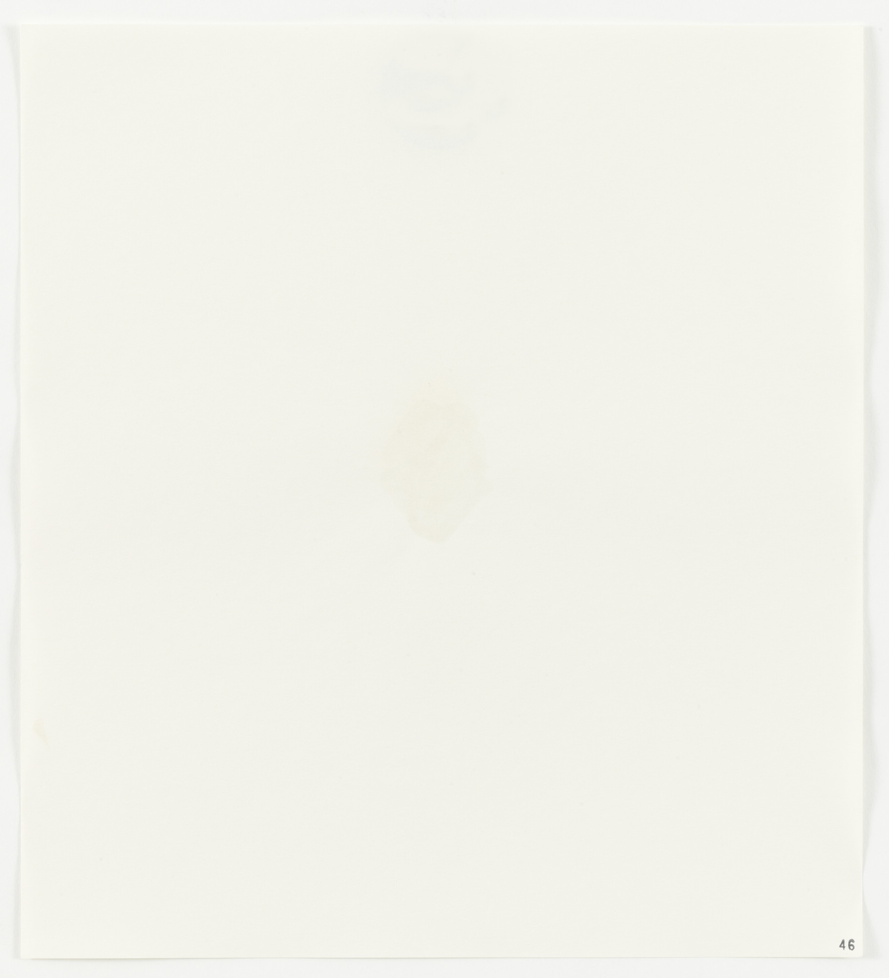 Edward Ruscha. Egg White from Stains