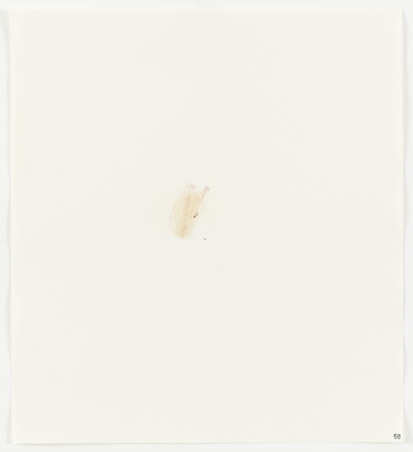 Edward Ruscha. Rose Petal (American Beauty) from Stains. 1969