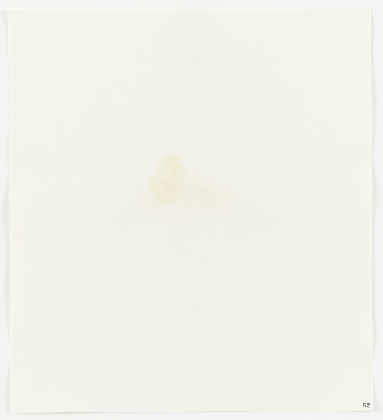 Edward Ruscha. Pepper Sauce (Tabasco) from Stains. 1969