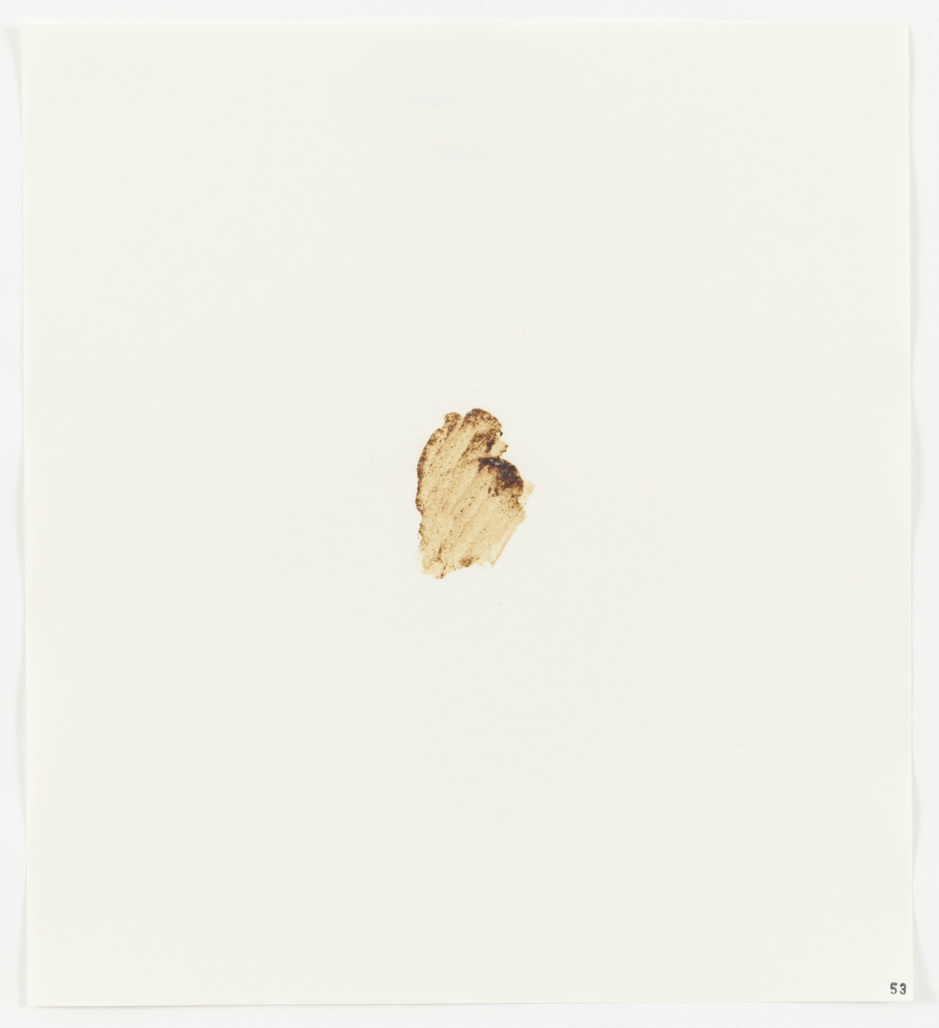 Edward Ruscha. Ketchup (Heinz) from Stains