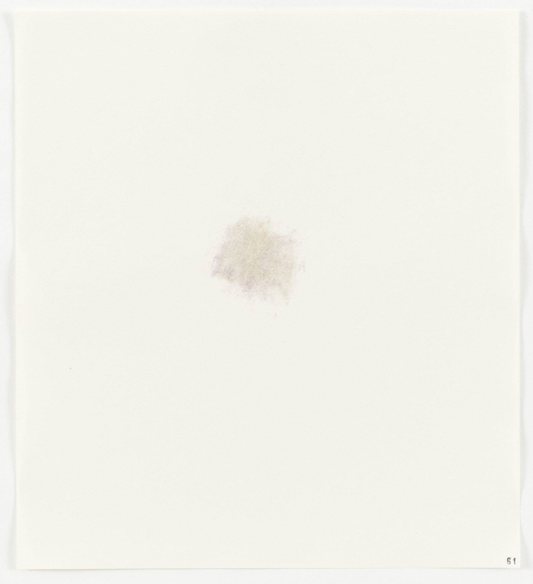Edward Ruscha. Cabbage (Red) from Stains