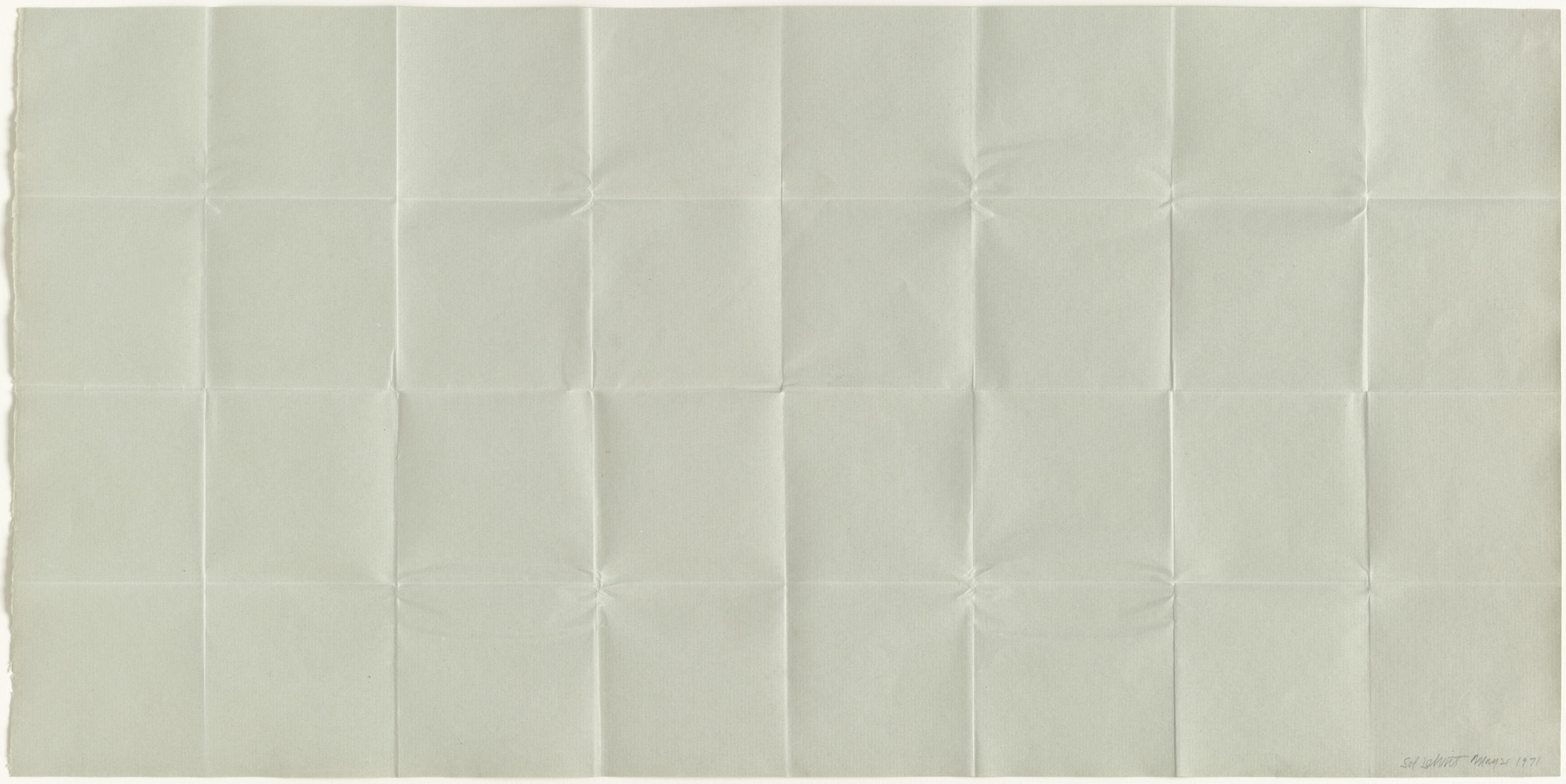 Sol LeWitt. Untitled. 1971