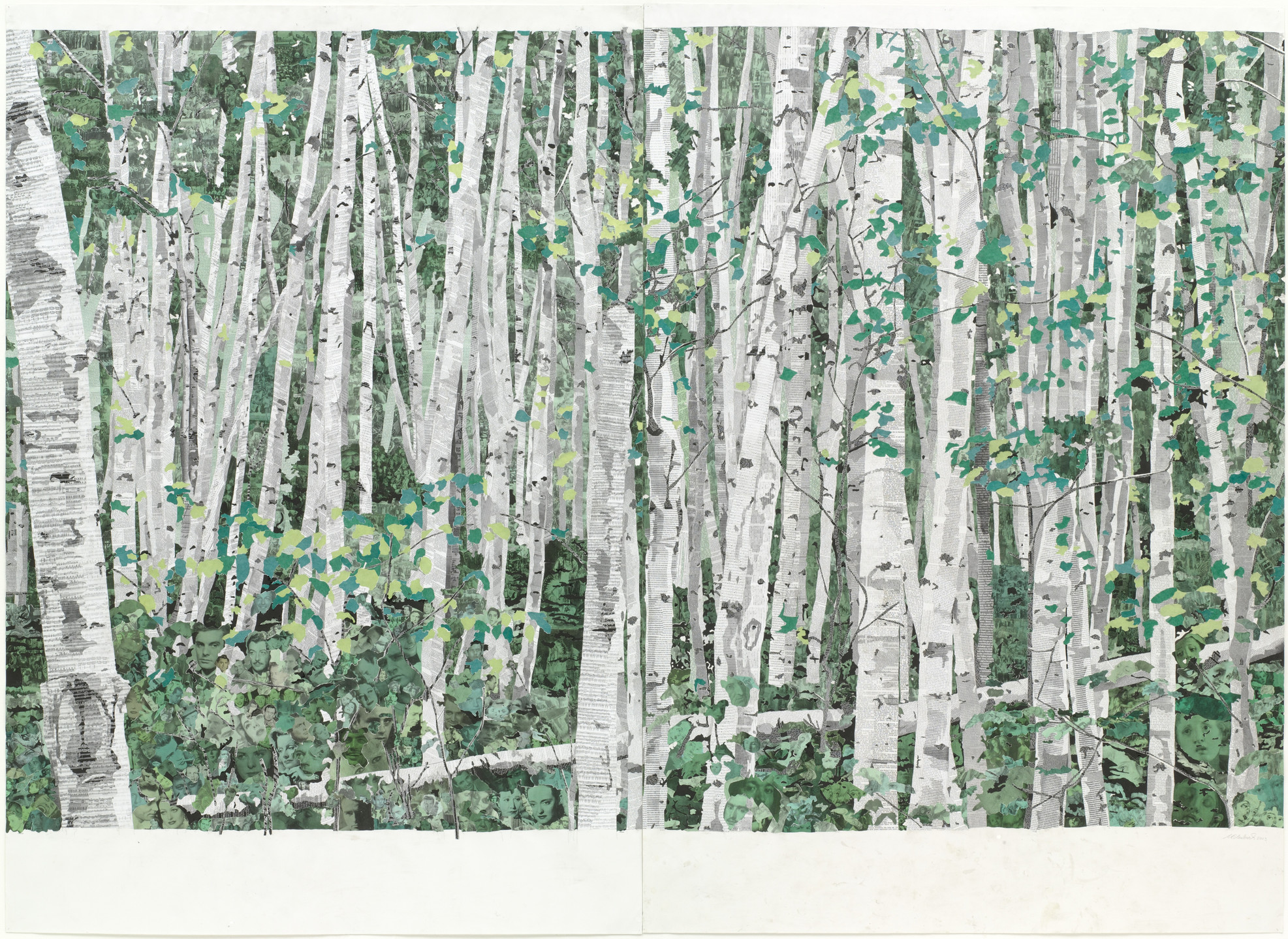 Marcel Odenbach. You Can&#39;t See the Forest for the Trees. 2003