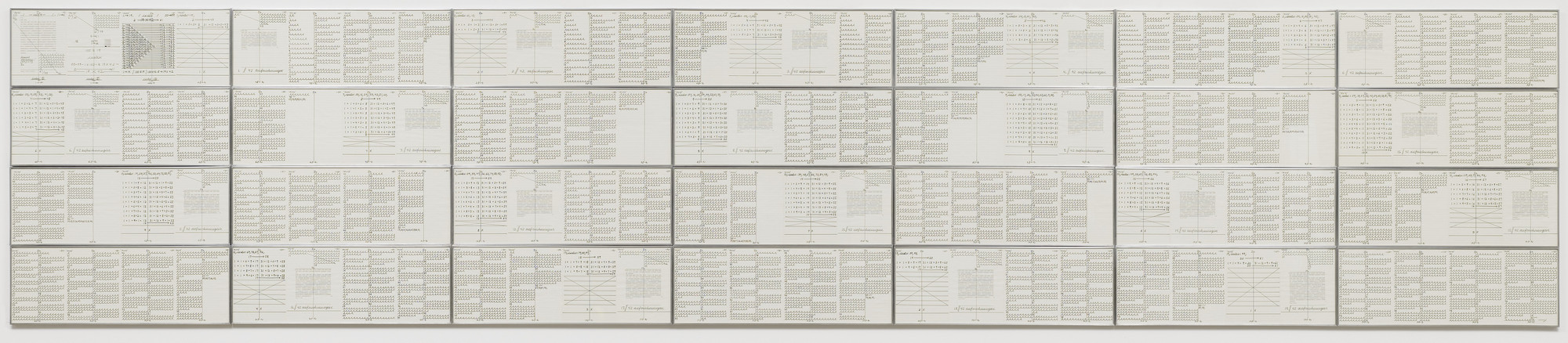 Hanne Darboven. II-b. 1970-73