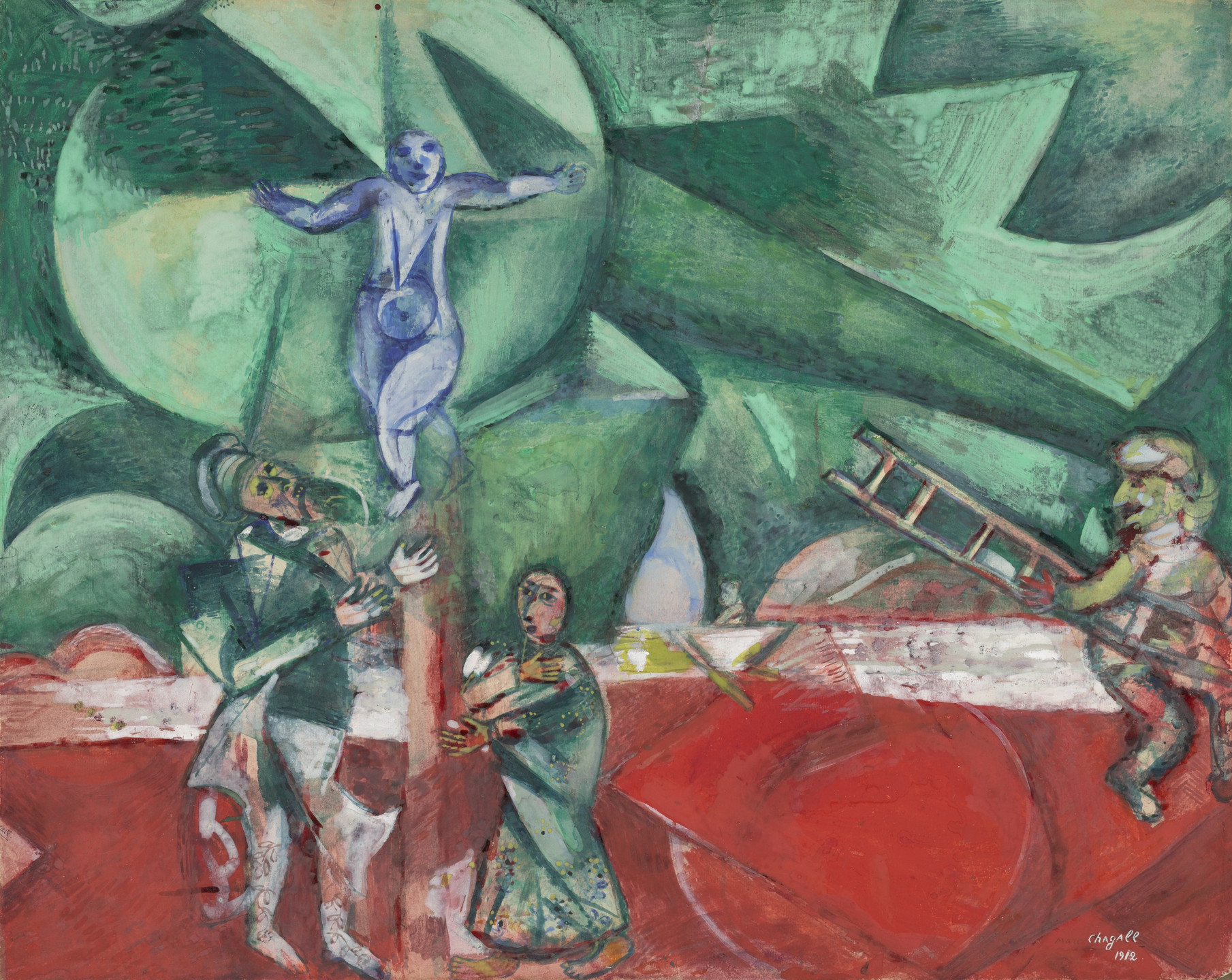 Marc Chagall. Golgotha. 1912
