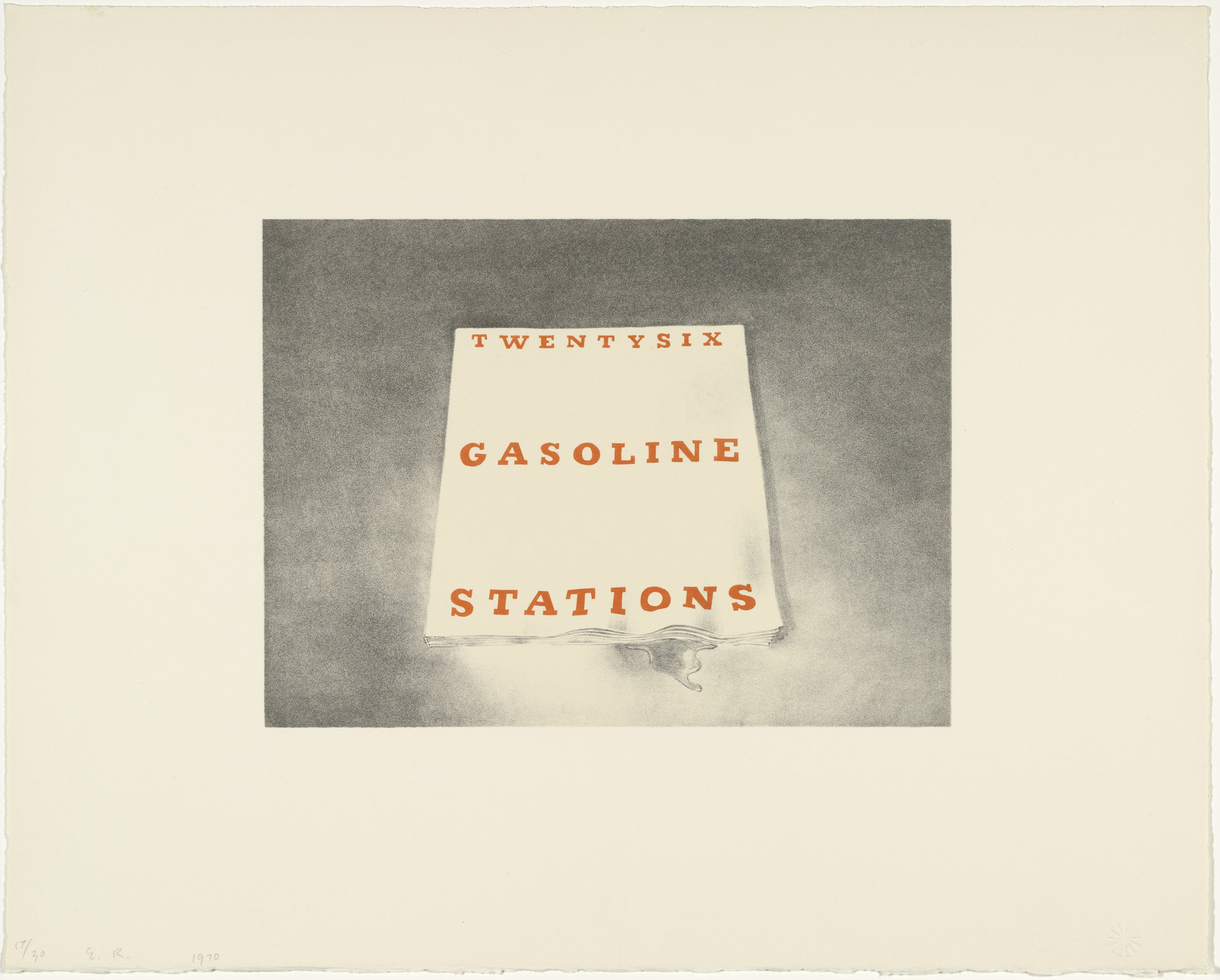 Edward Ruscha. Twentysix Gasoline Stations from Book Covers. 1970