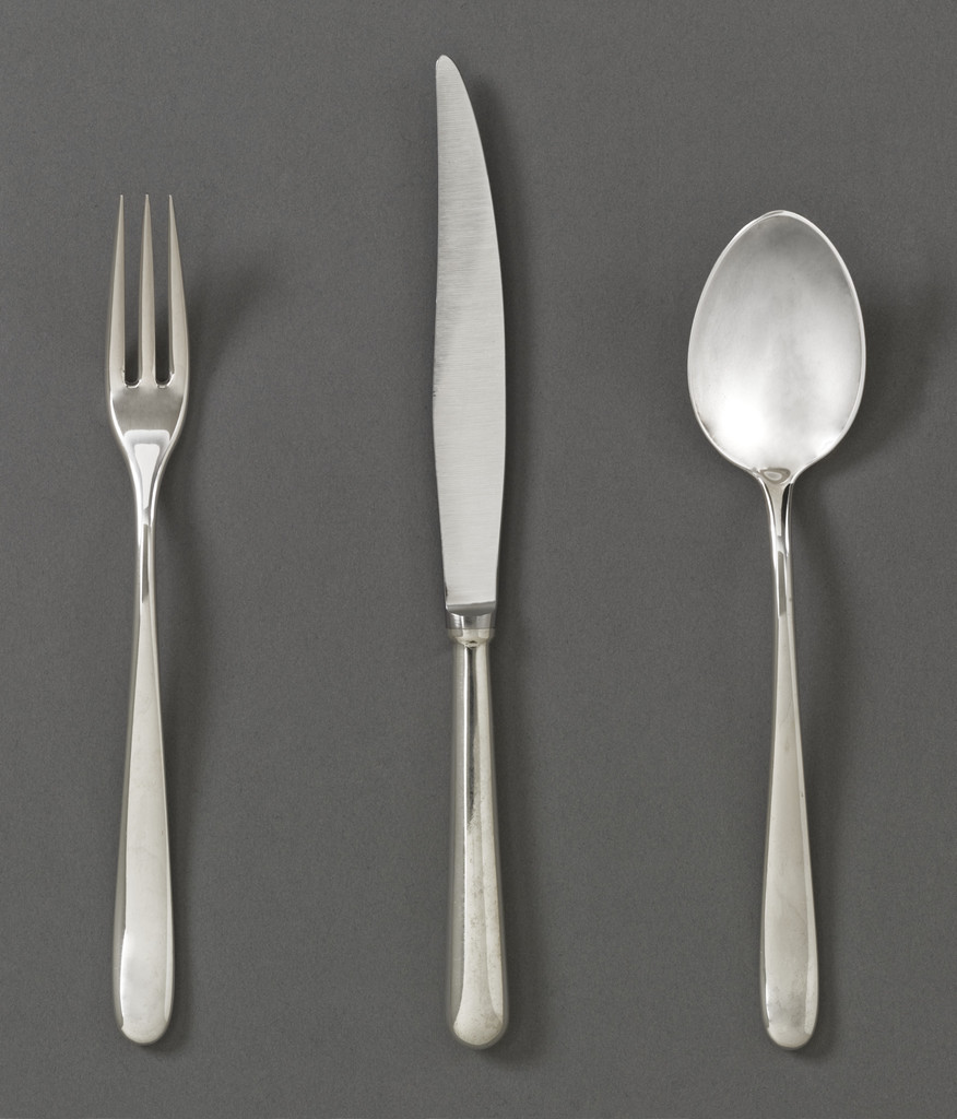 Knife, Fork, and Soup Spoon