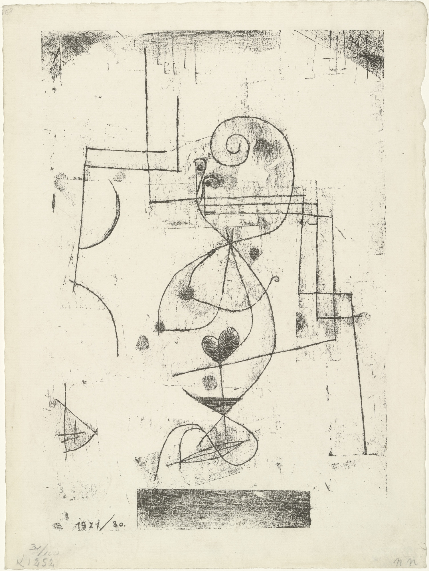 Paul Klee. Queen of Hearts. 1921 | MoMA