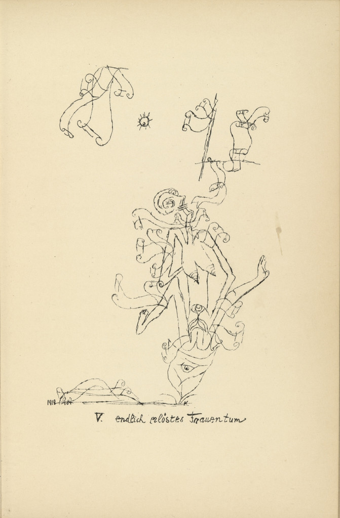 Womanhood Finally Redeemed (plate facing page 52) from Potsdamer Platz oder Die Nächte des neuen Messias. Ekstatische Visionen (Potsdamer Platz or The Nights of the New Messiah. Ecstatic Visions)