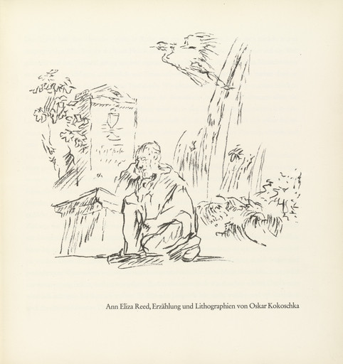 Oskar Kokoschka. Self-Portrait of the Artist Lost in Thought in