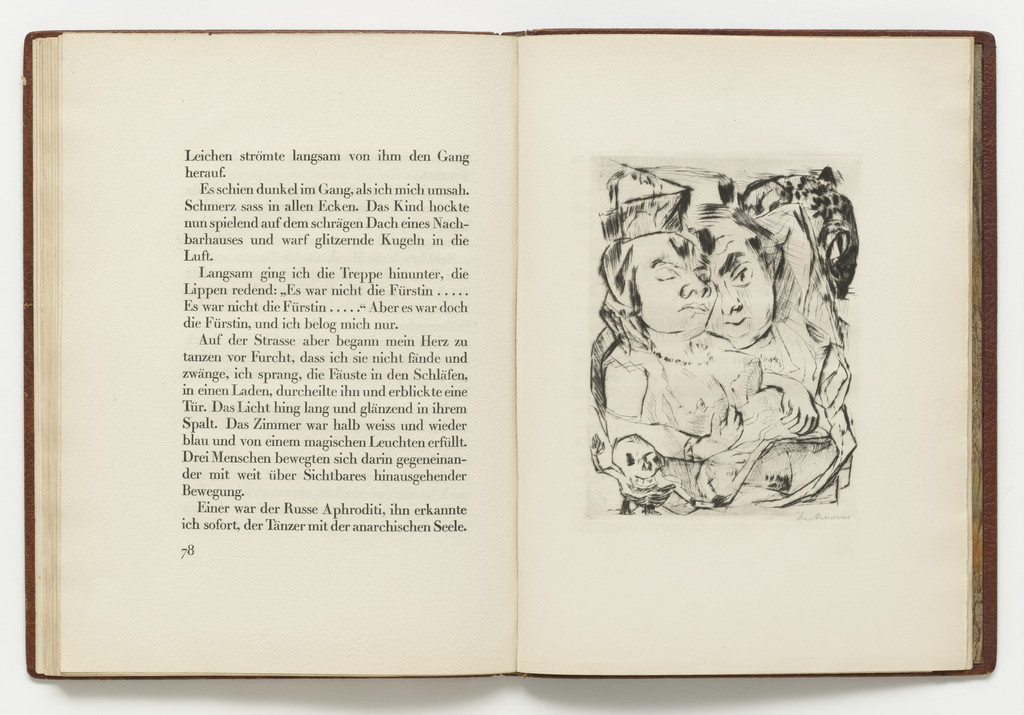 Plate (facing page 78) from Die Fürstin (The Duchess)