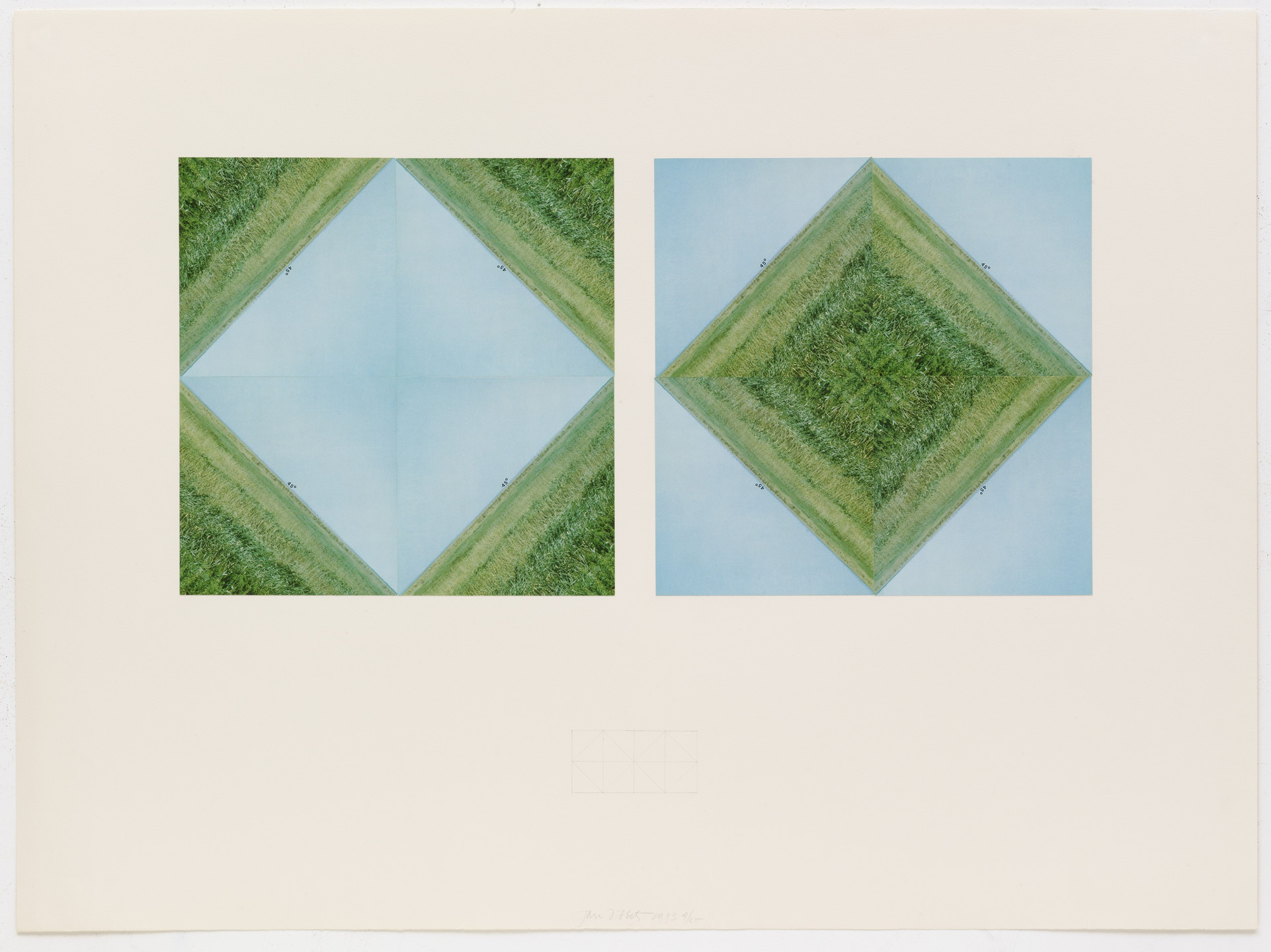 Jan Dibbets. Untitled. 1973