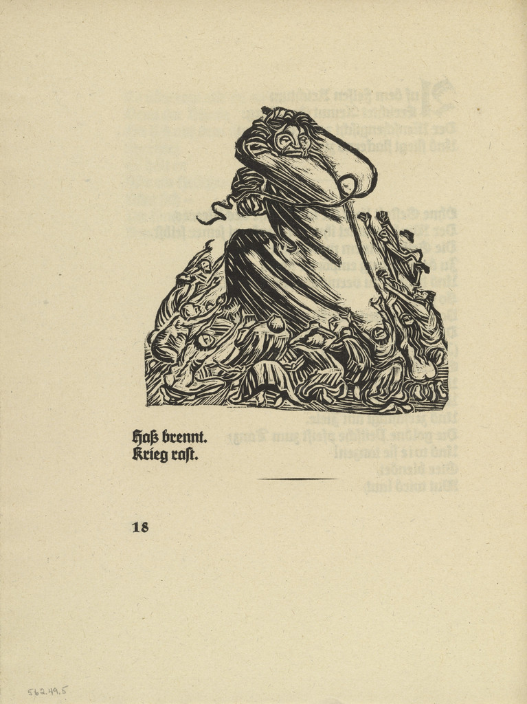 The Whip (Die Peitsche) (in-text plate, page 18) from Der Kopf (The Head)