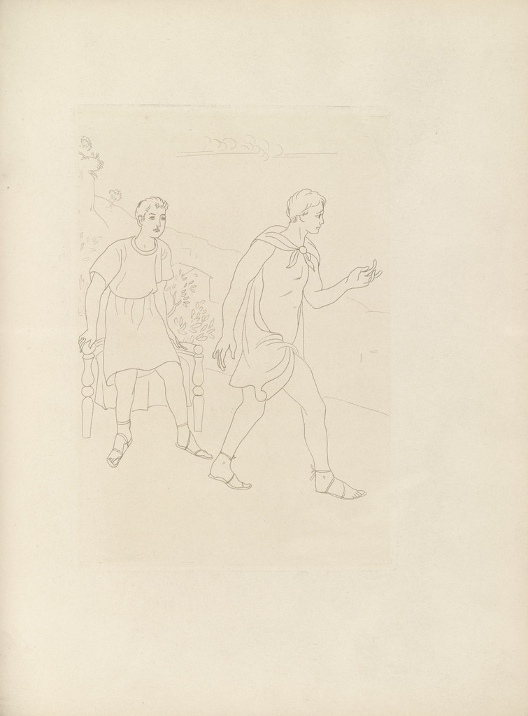 Untitled (plate, folio 19) from Ten Sonnets