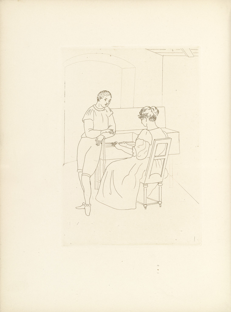 Untitled (plate, folio 20) from Ten Sonnets