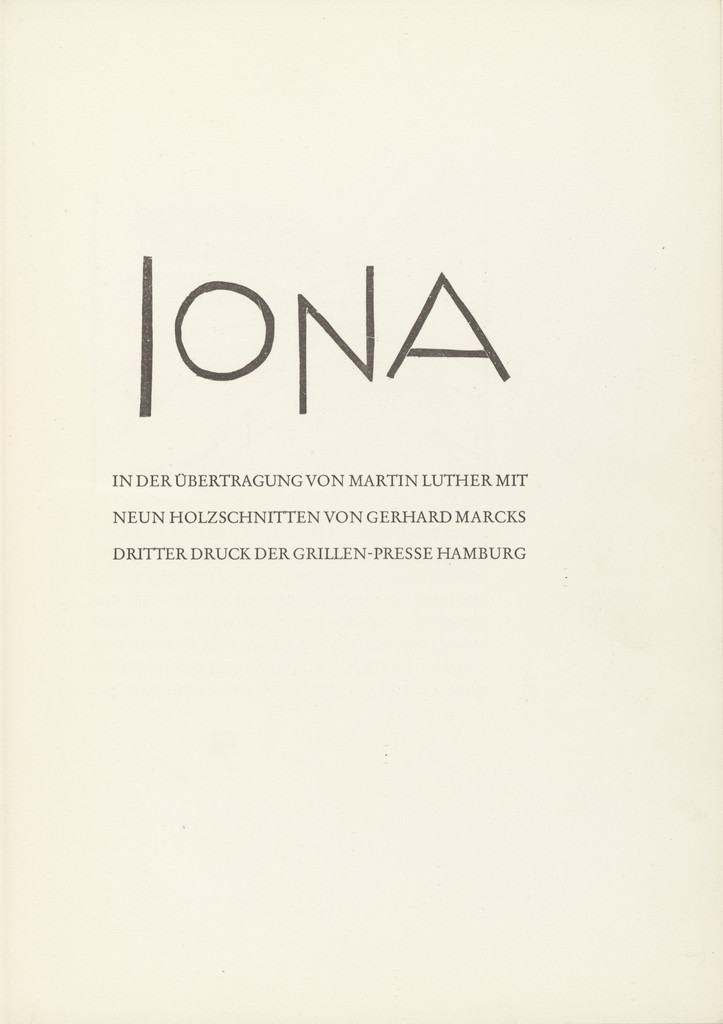 Title page from Jonah (Jona)