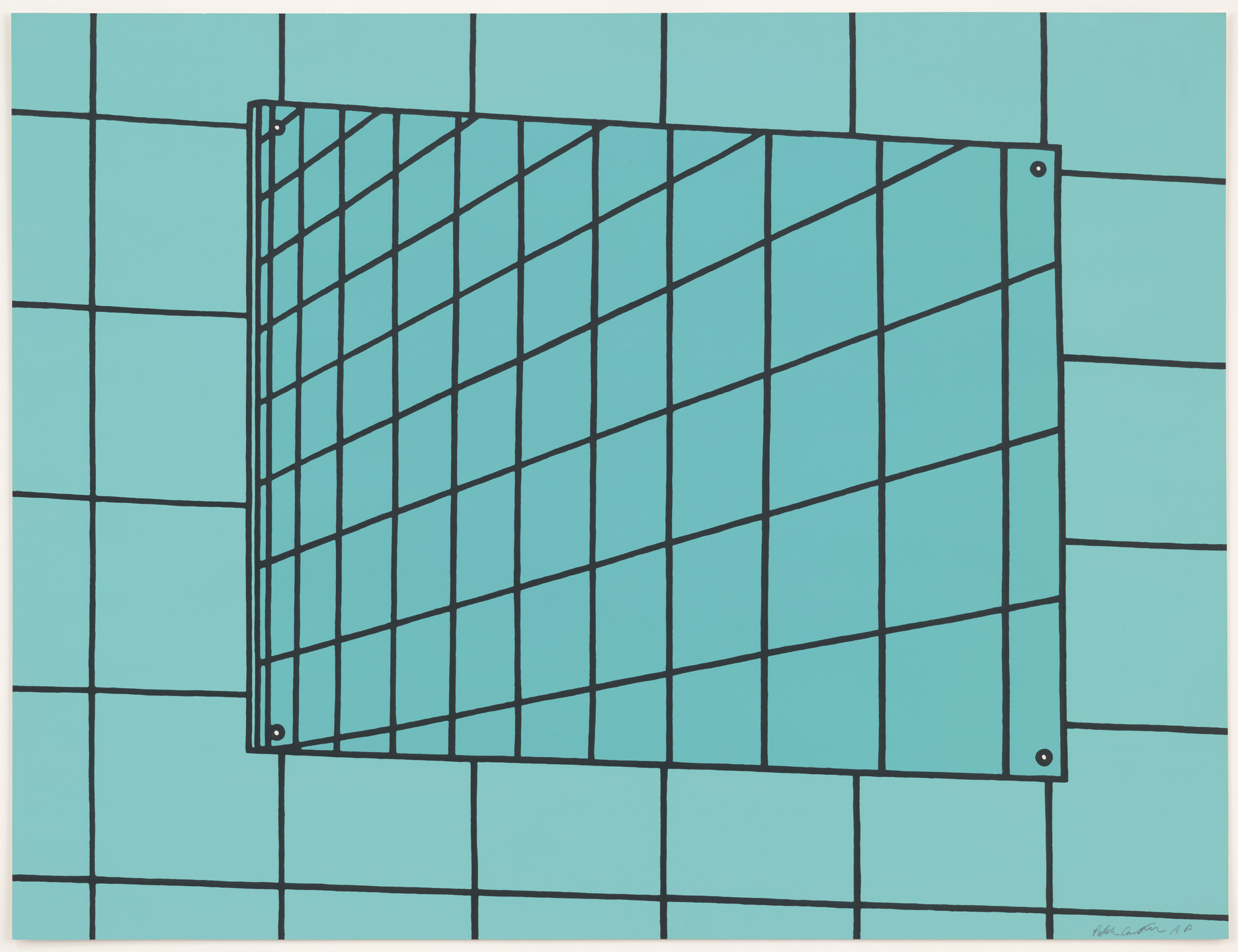 Patrick Caulfield. Bathroom Mirror. 1968
