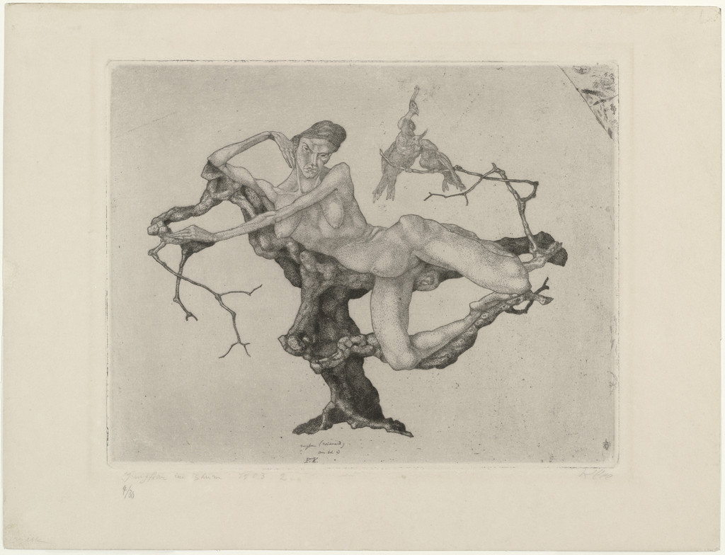 Virgin in the Tree (Jungfrau im Baum) from the series Inventions (Inventionen)