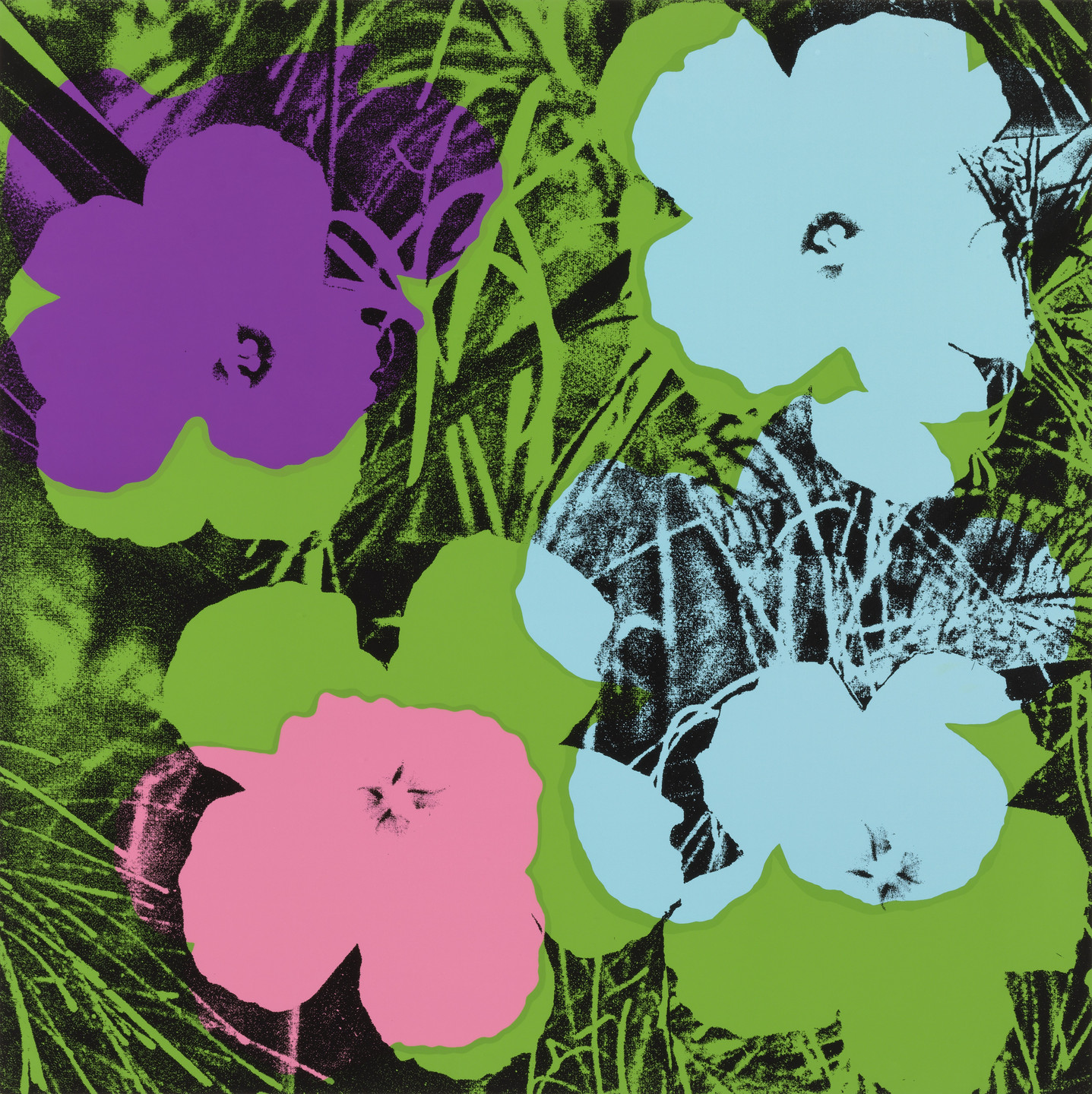 Andy Warhol. Untitled from Flowers. 1970