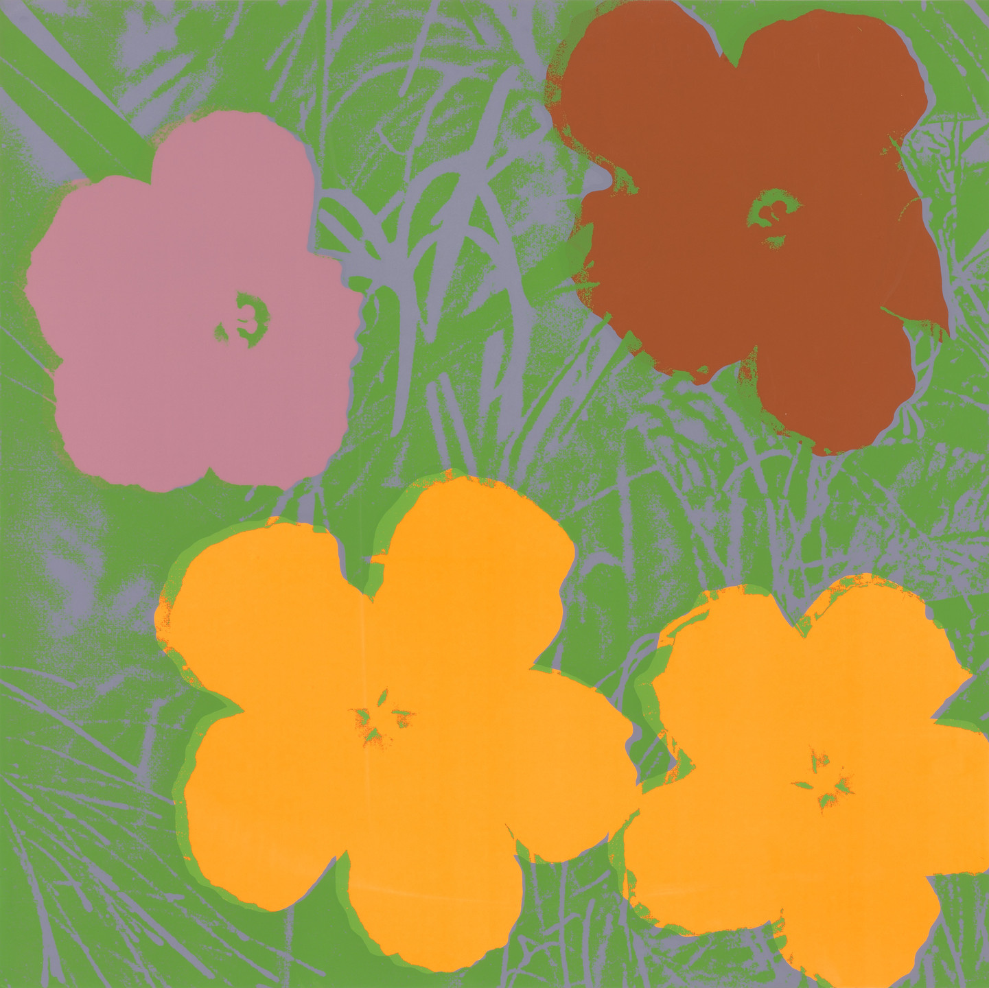 Andy Warhol. Untitled from Flowers. 1970