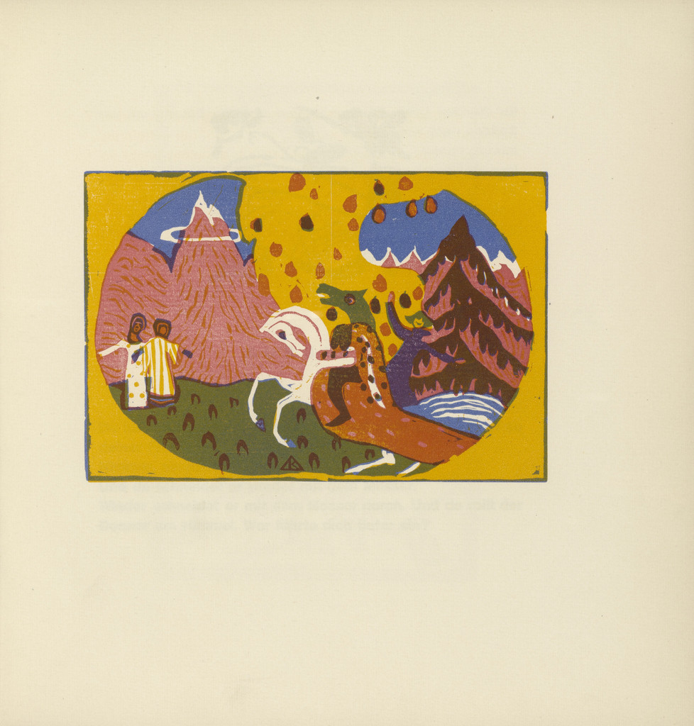 Mountains (Berge) (plate, folio 35) from Klänge (Sounds)