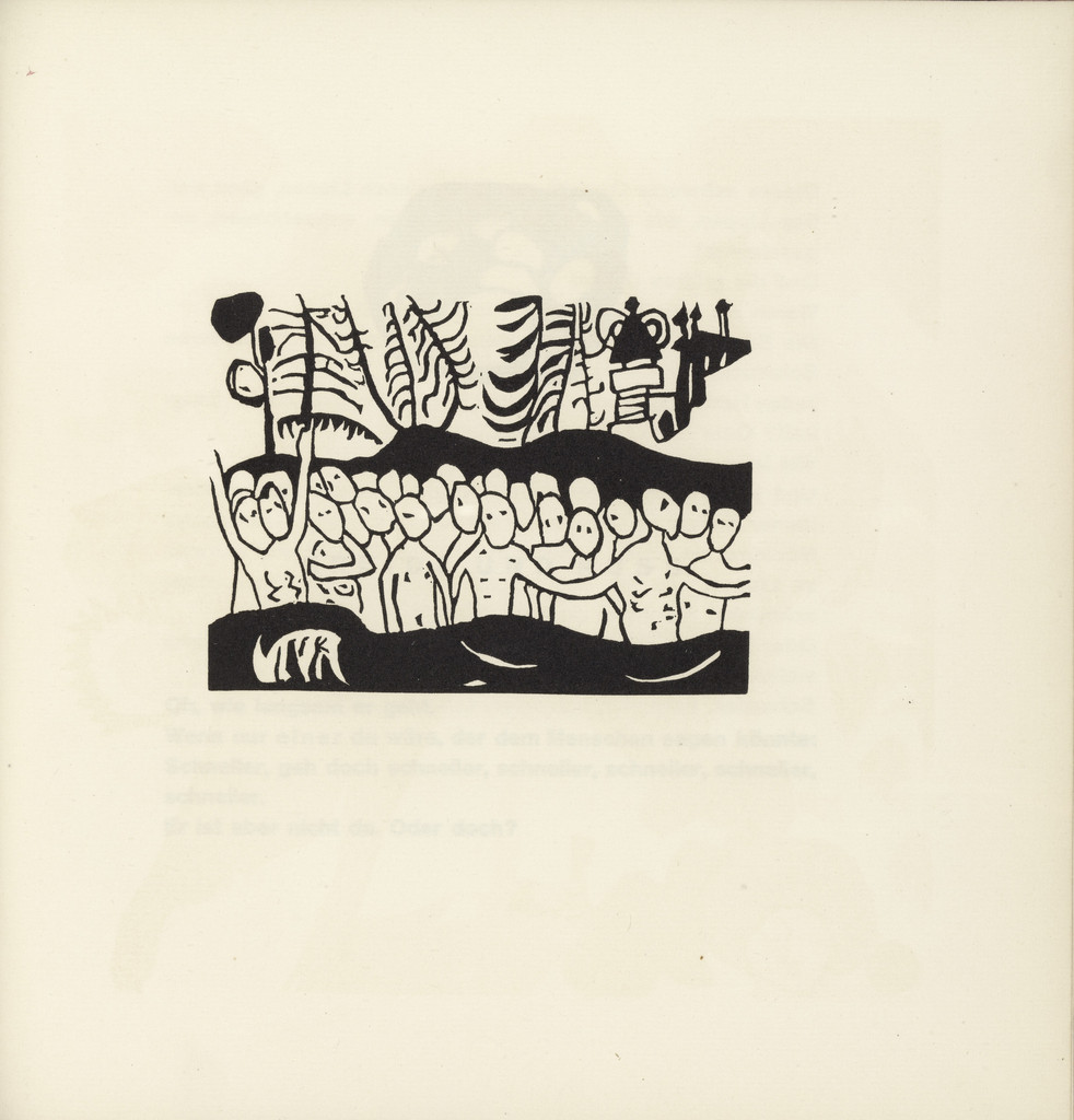 The Baptized (Täuflinge) (plate, folio 47) from Klänge (Sounds)