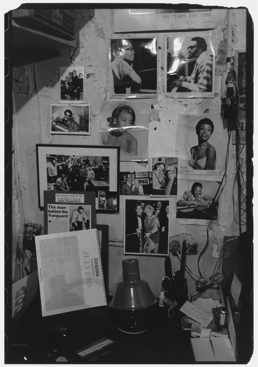 Anthony Barboza. Village Vanguard, New York City. 1988
