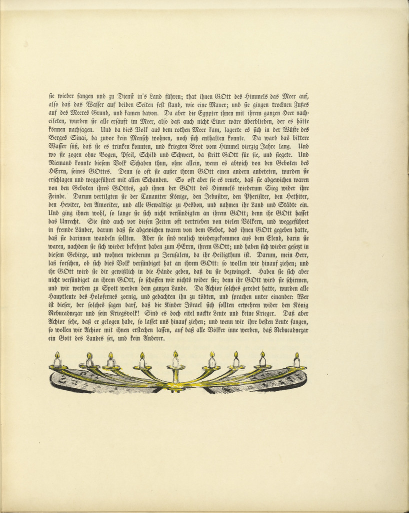 Untitled (tailpiece, folio 11) from Das Buch Judith (The Book of Judith)