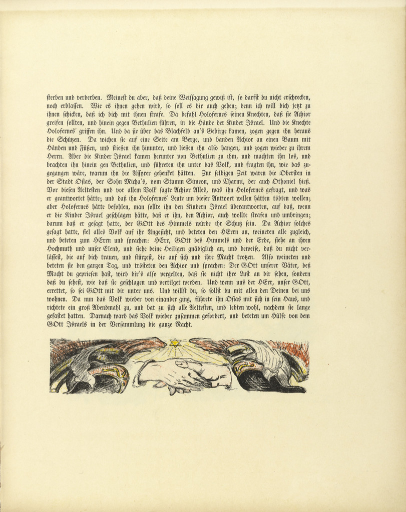 Untitled (tailpiece, folio 13) from Das Buch Judith (The Book of Judith), Lovis Corinth, 1910
