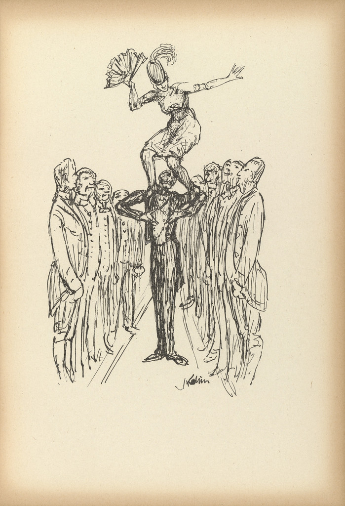 Acrobats (Akrobaten) from Ein neuer Totentanz (A New Dance of Death)