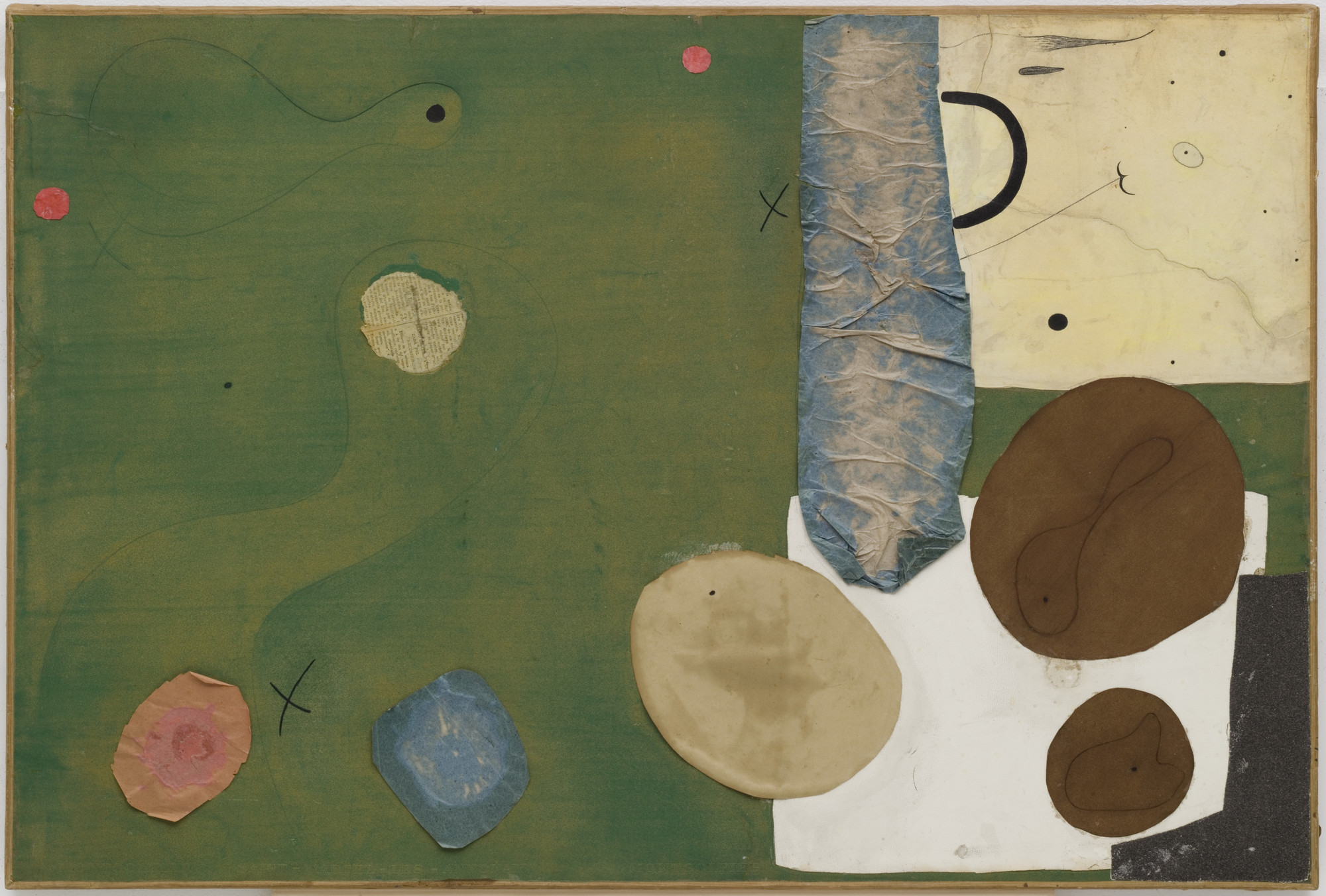 Joan Miró. Collage. 1929
