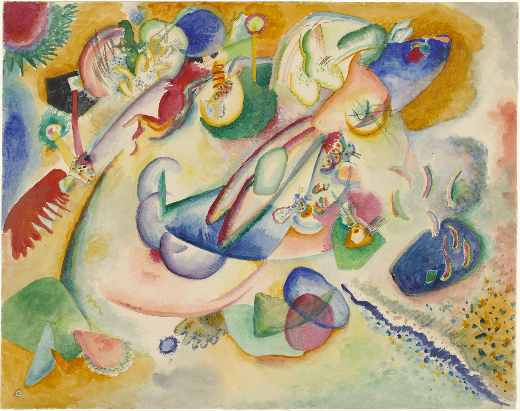 Vasily Kandinsky. Improvisation. c. 1914