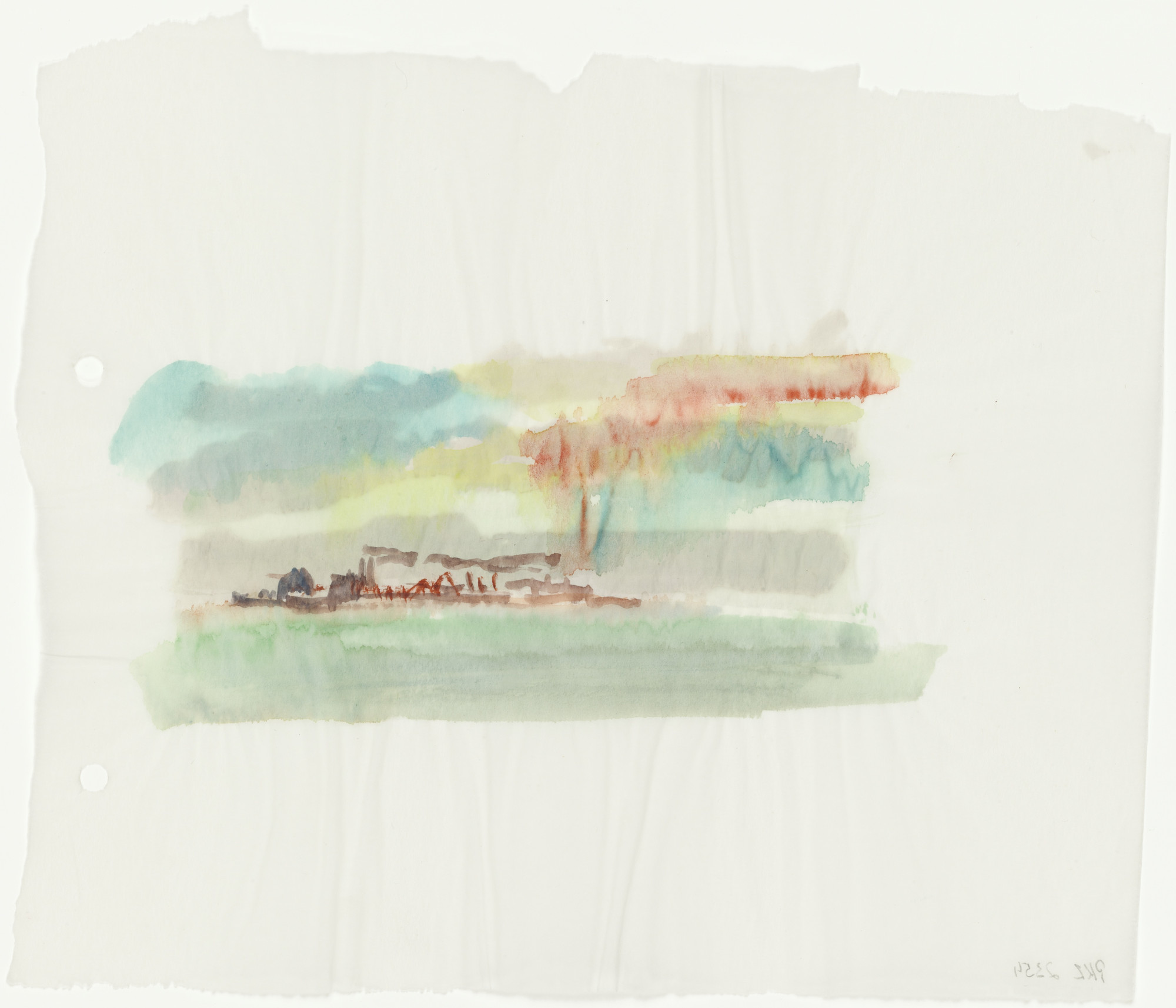 Per Kirkeby. Untitled