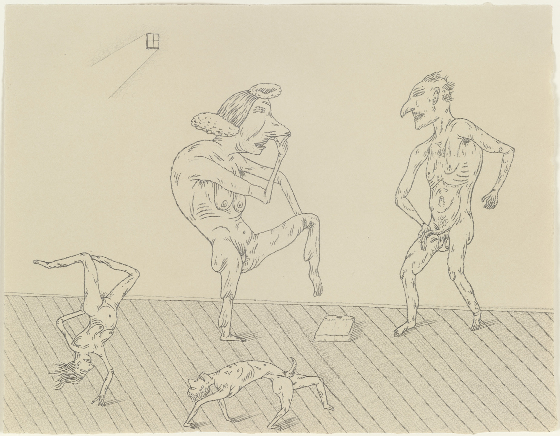Jim Nutt. A Certain Distance Between Them. 1975
