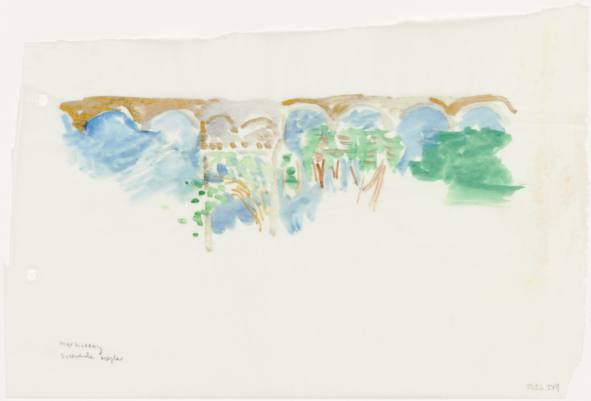 Per Kirkeby. Untitled