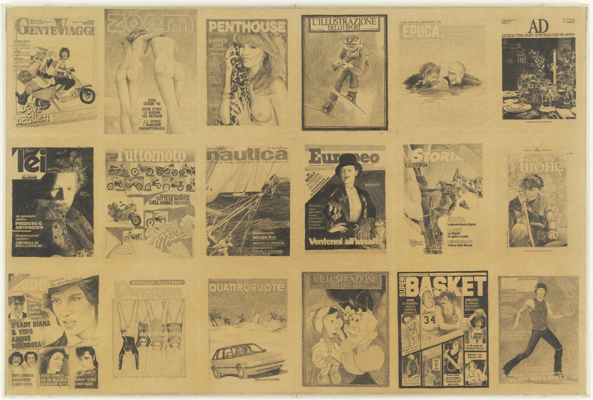 Alighiero Boetti. Dicembre 1983. 1983