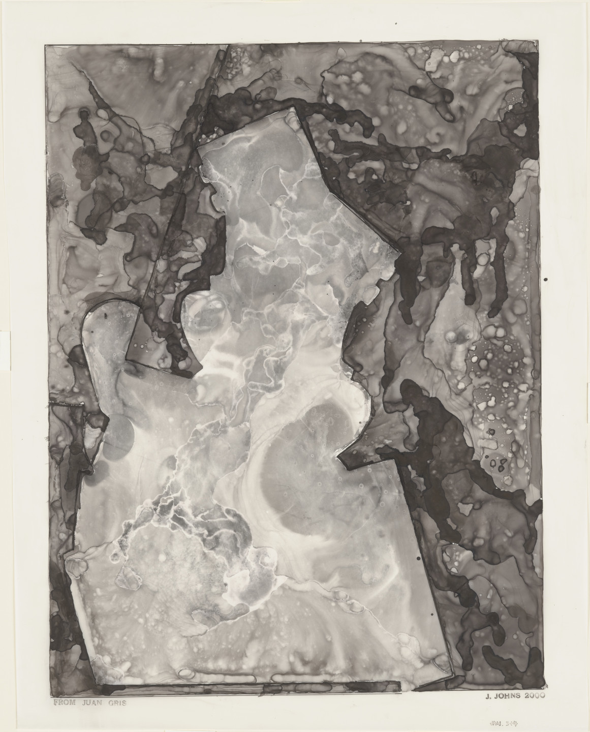 Jasper Johns. From Juan Gris. 2000