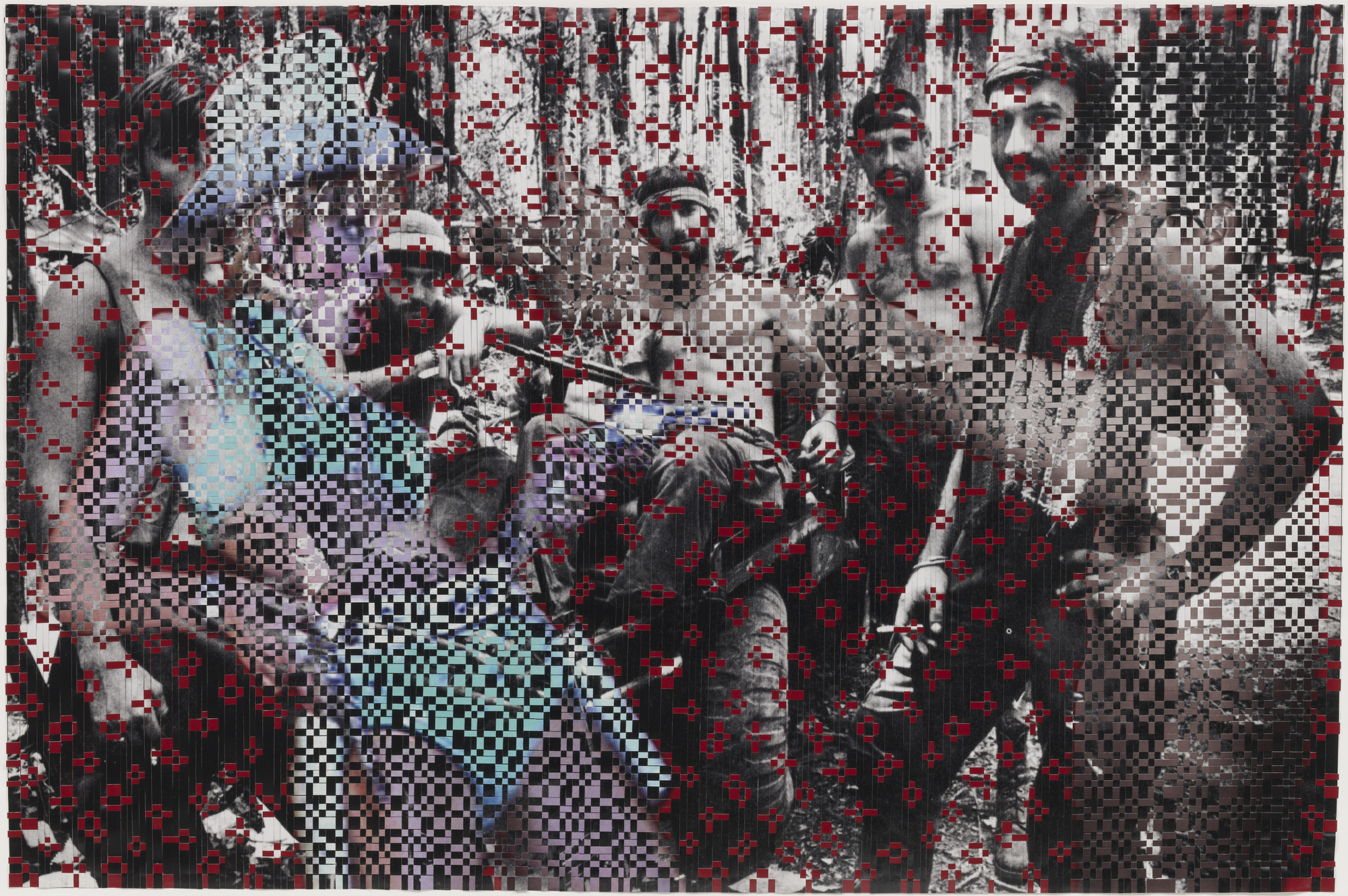 Dinh Q. Lê. Untitled (Soldiers at Rest). 2003