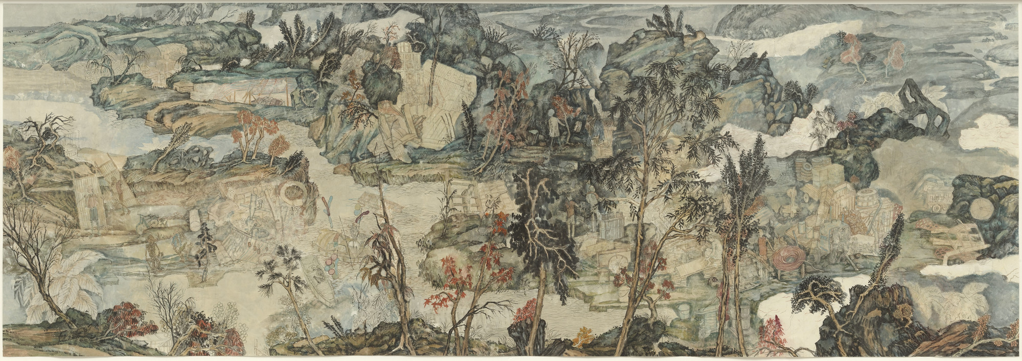 Yun-Fei Ji. The Empty City: Autumn Colors. 2003
