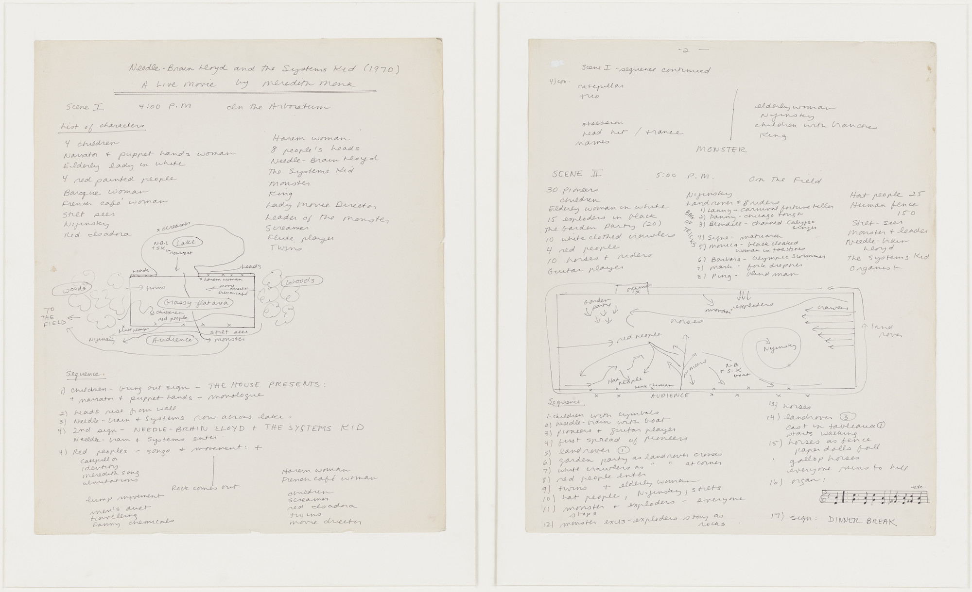 Meredith Monk. Needle-Brain Lloyd and the System Kid. 1970