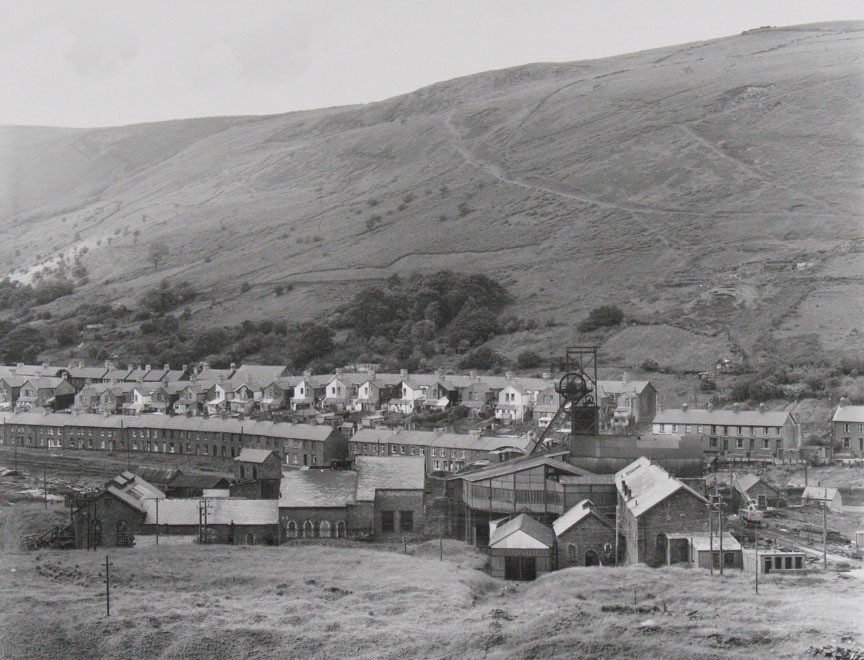 Bernd Becher, Hilla Becher. Fforchaman Colliery, Rhondda Valley, South Wales, United Kingdom. 1966