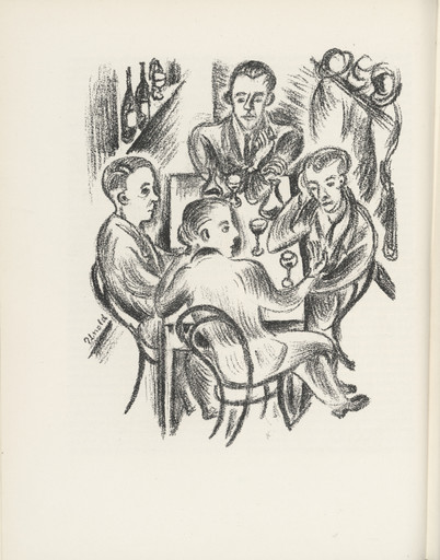 Untitled (plate, page 30) from the periodical Münchner Blätter für Dichtung und Graphik, vol. 1, no. 2 (February 1919)