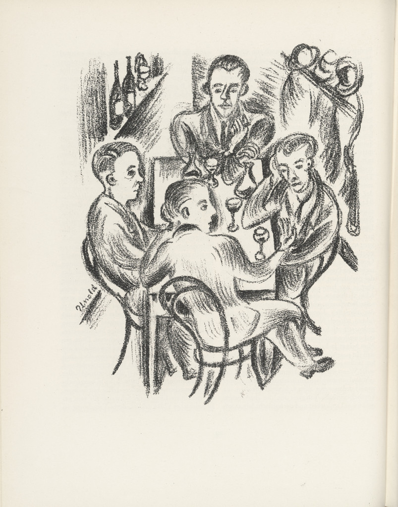 Untitled (plate, page 30) from the periodical Münchner Blätter für Dichtung und Graphik, vol. 1, no. 2 (February 1919)